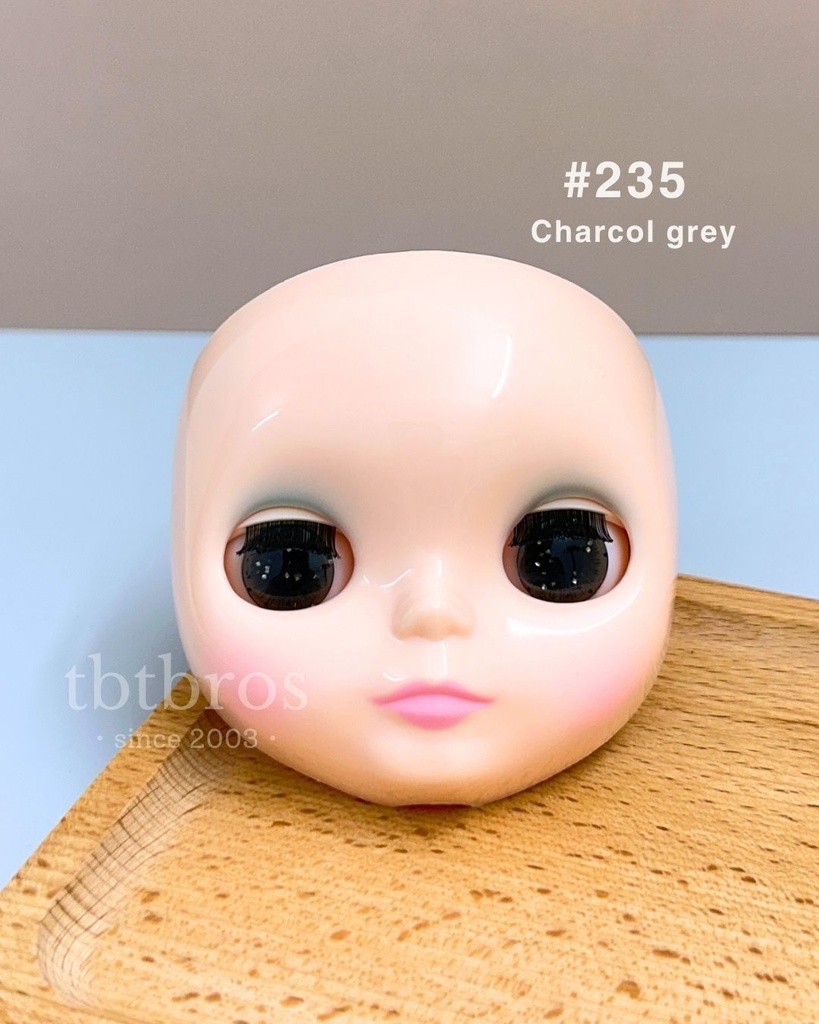 【ブライス用】カラーアイ Grey Glitter