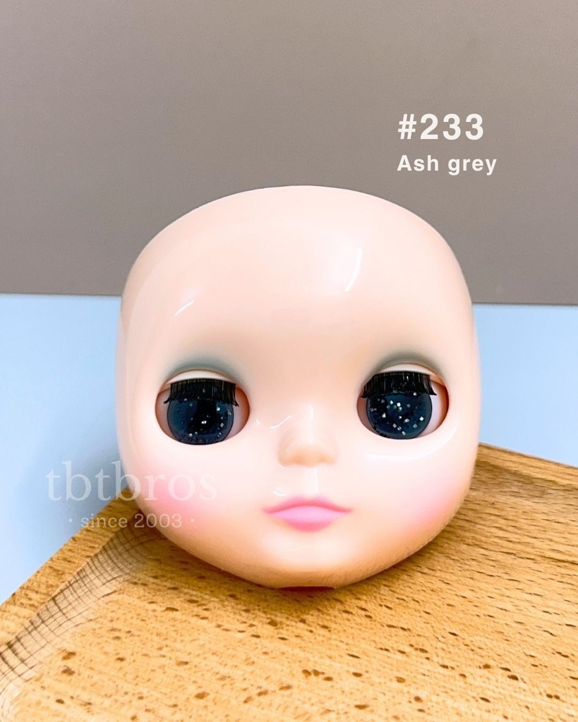 【ブライス用】カラーアイ Grey Glitter