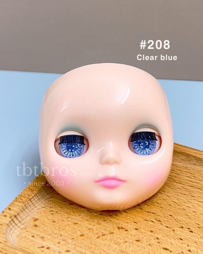 【ブライス用】カラーアイ Blue Glitter