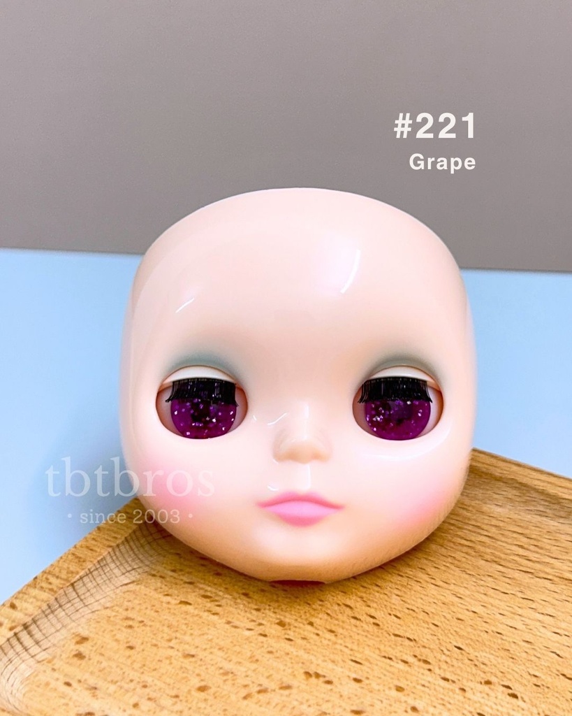 【ブライス用】カラーアイ Purple Glitter