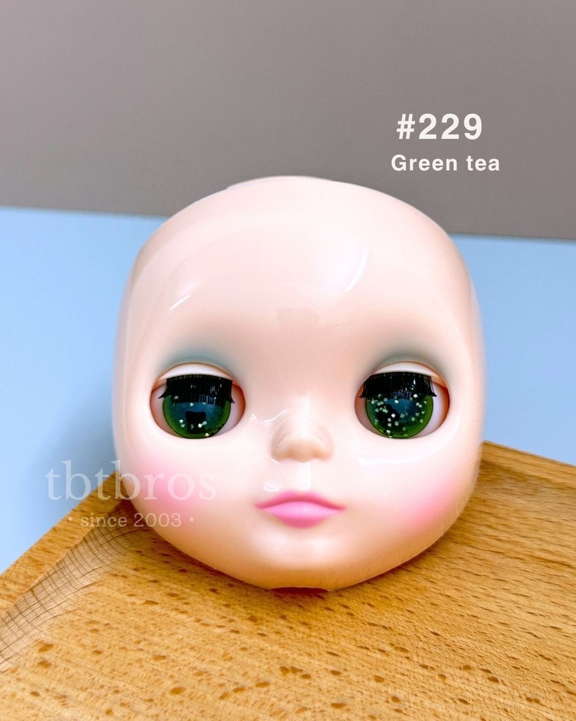【ブライス用】カラーアイ Green Glitter