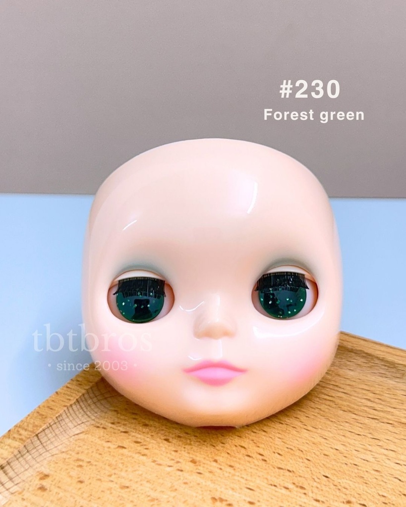 【ブライス用】カラーアイ Green Glitter