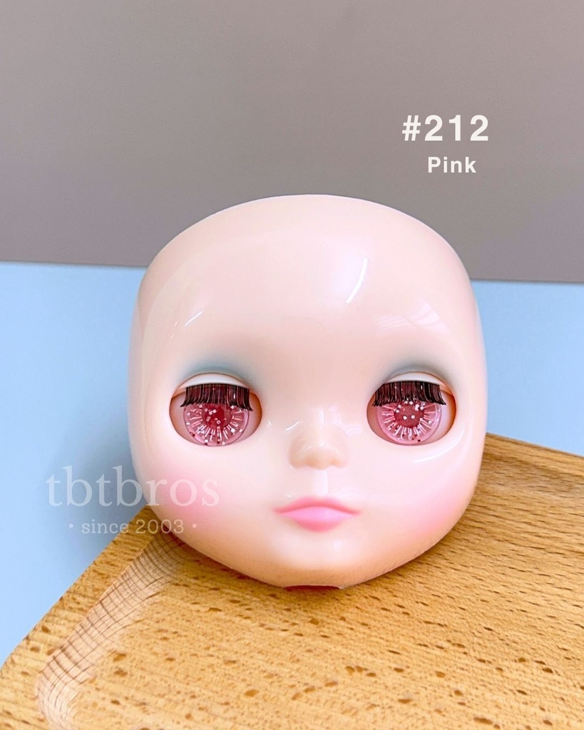 【ブライス用】カラーアイ Pale Purple+Pink Glitter