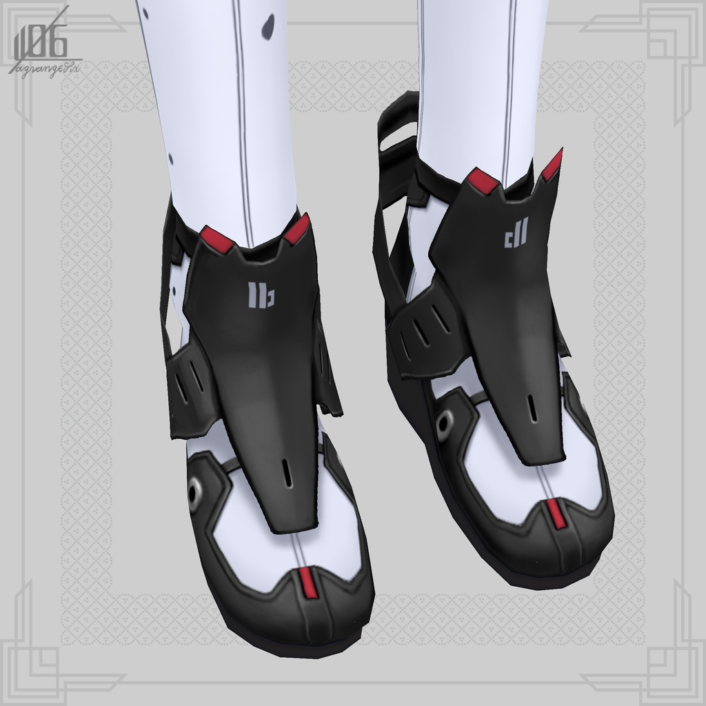 新作!☆★L6 CyberpunkⅢ★☆×9Color【VroidStudio Texture】Lagrangesix 3th Anniversary Model