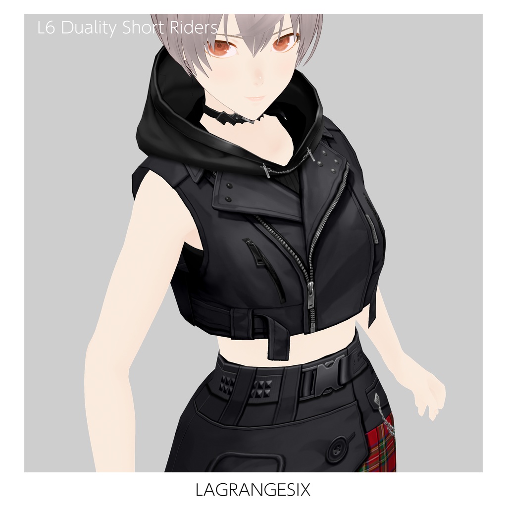 新作!☆★L6 Duality Short Riders★☆5Color+α【VroidStudio用正式版用衣装テクスチャ】
