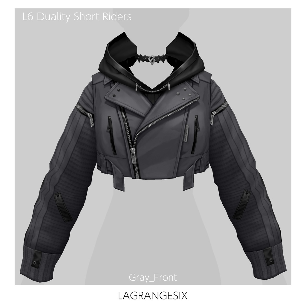 新作!☆★L6 Duality Short Riders★☆5Color+α【VroidStudio用正式版用衣装テクスチャ】