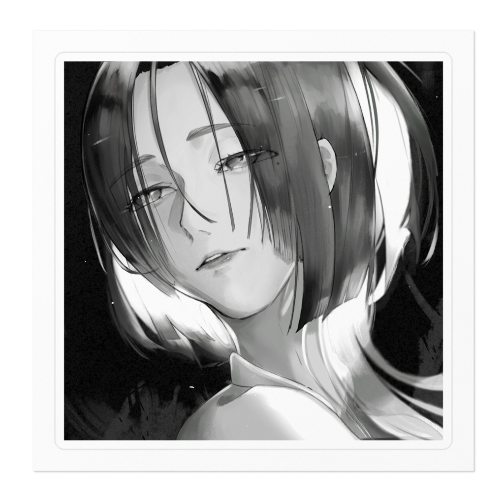 麗人ステッカー