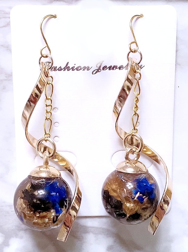 FGOイメージアクセサリー ガラスドームピアス