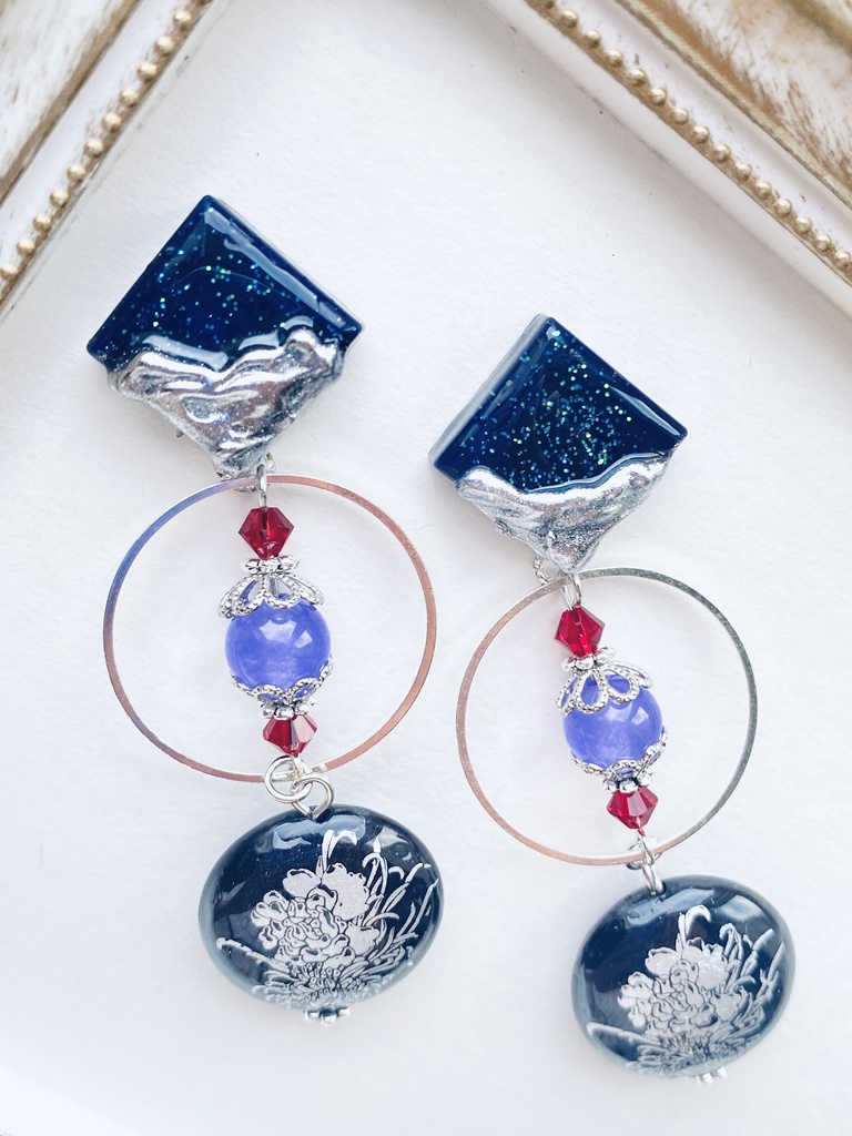 刀剣乱舞手染めビーズアクセサリー