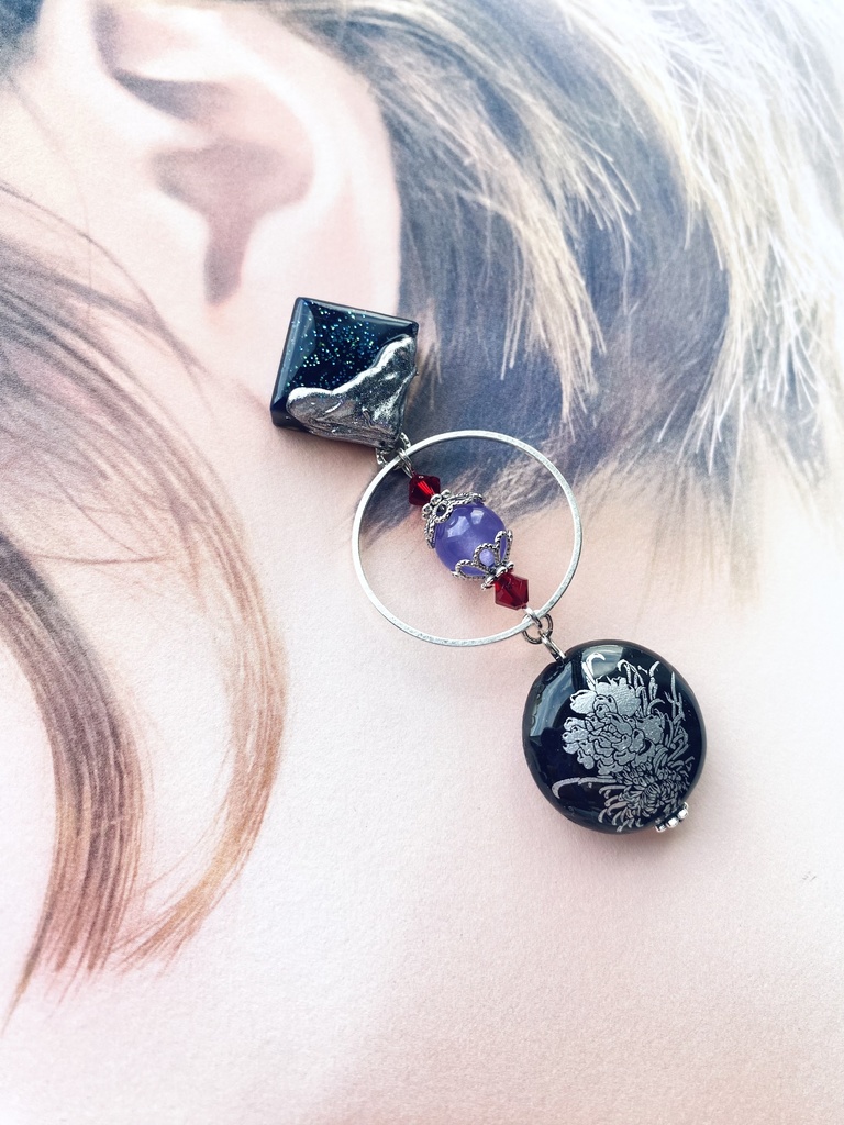 刀剣乱舞手染めビーズアクセサリー