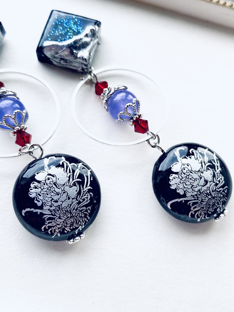 刀剣乱舞手染めビーズアクセサリー