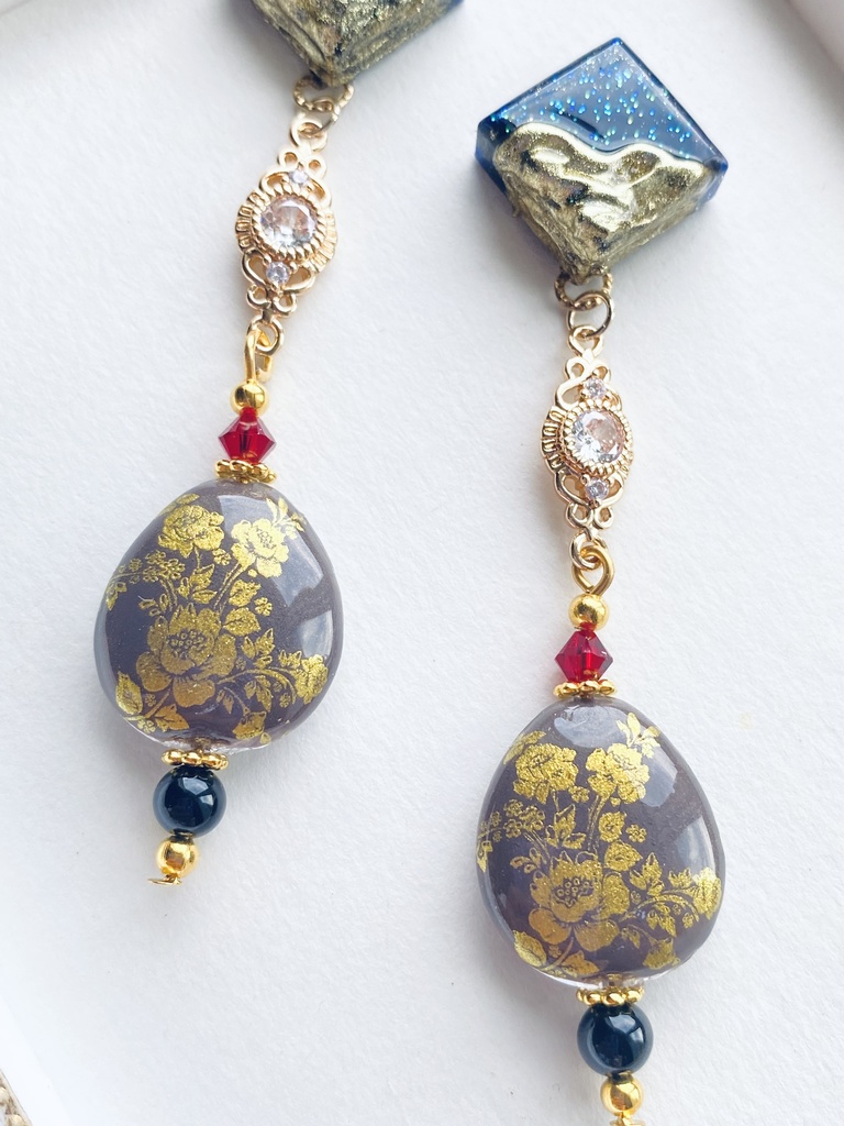 刀剣乱舞手染めビーズアクセサリー