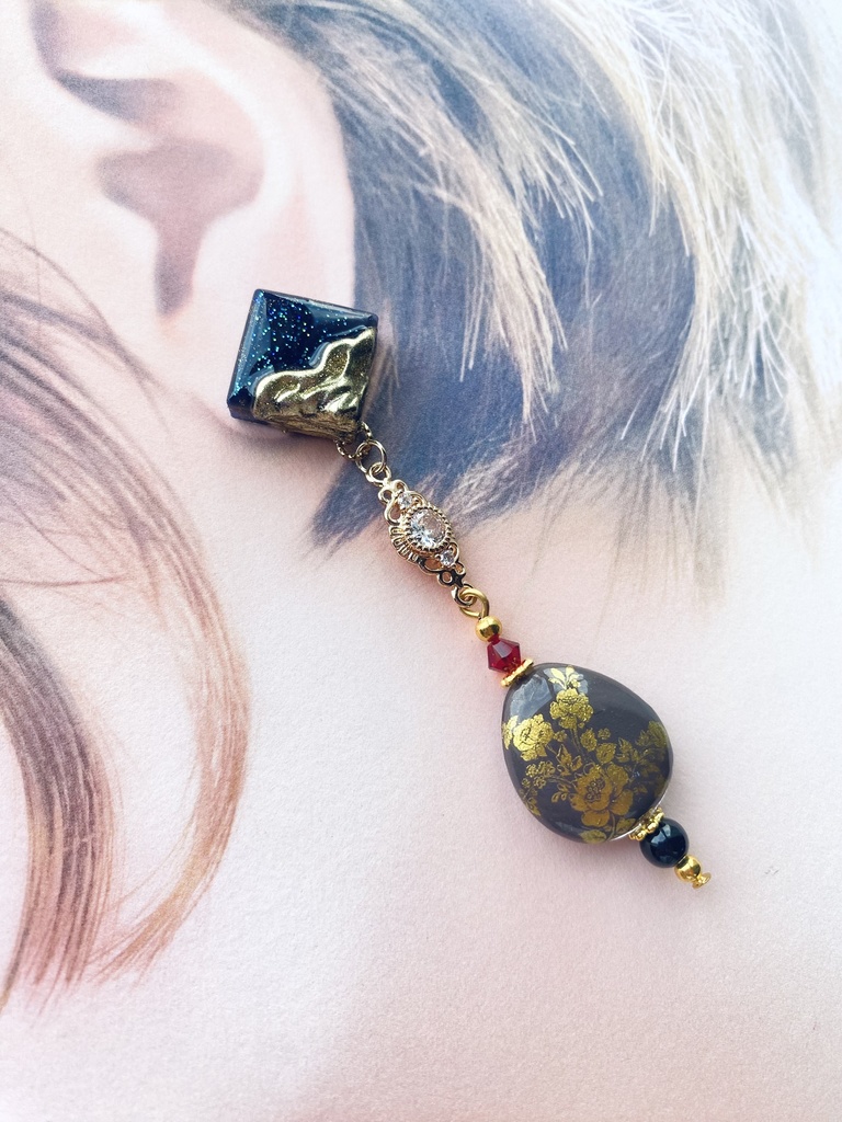 刀剣乱舞手染めビーズアクセサリー