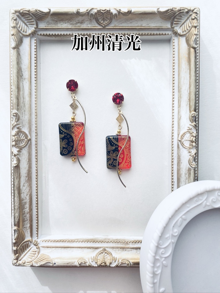 刀剣乱舞イメージ ①クリスタルピアス(イヤリング)