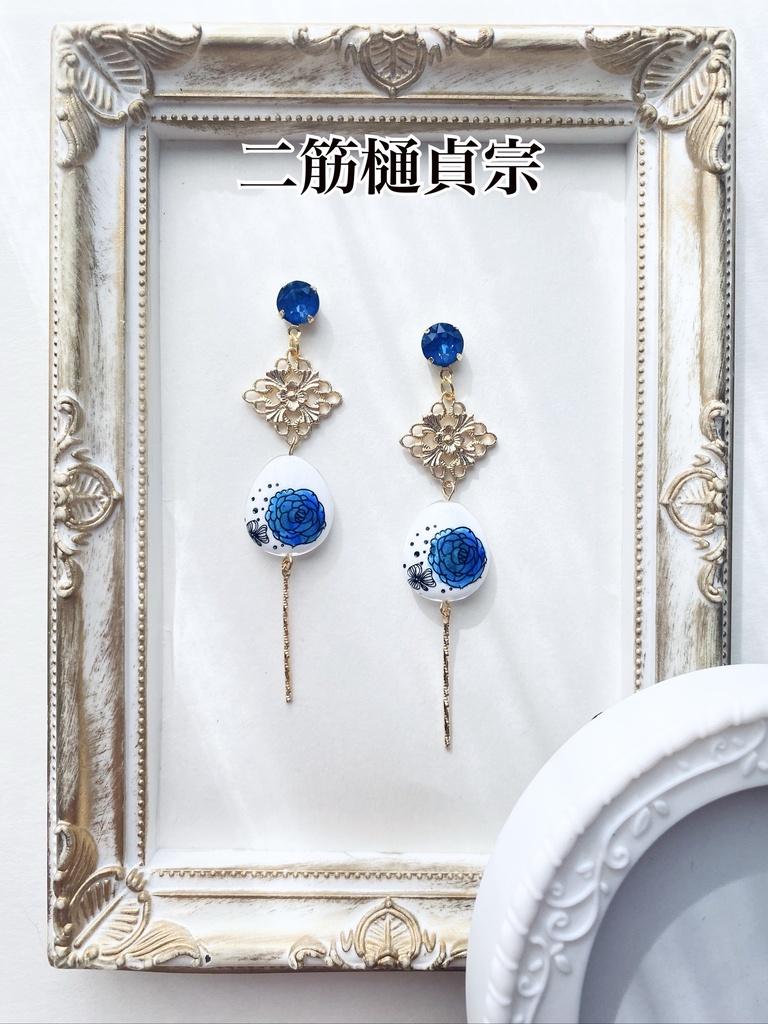 刀剣乱舞イメージ ①クリスタルピアス(イヤリング)