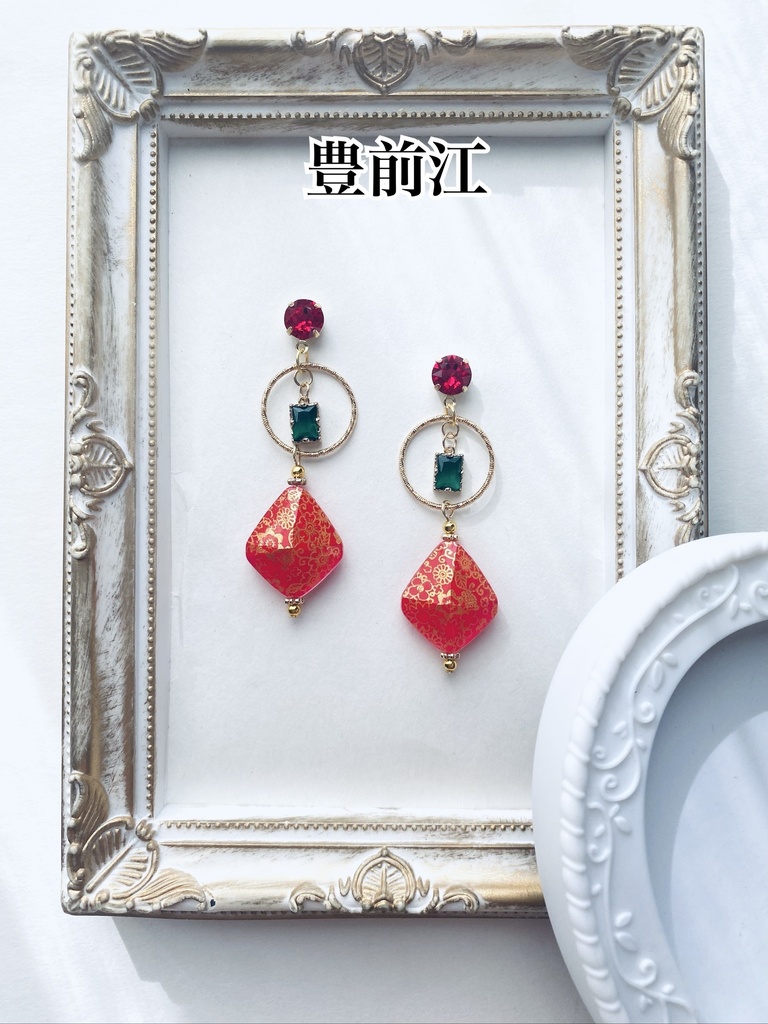 刀剣乱舞イメージ ②クリスタルピアス(イヤリング)
