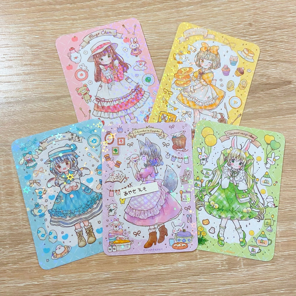 トレカ　カントリー（全５種類）狼ちゃん追加