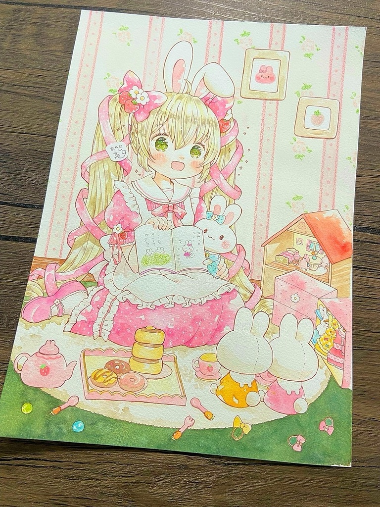 【原画】うさうさおままごと