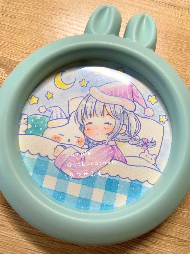 【原画】おやすみうさうさ
