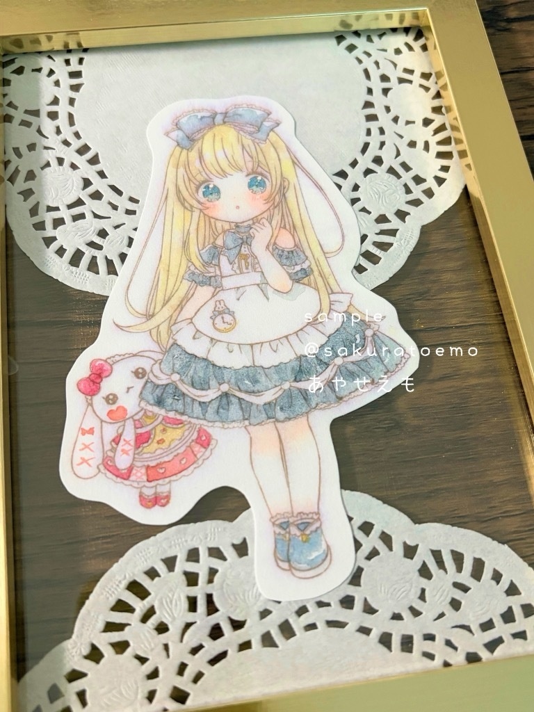 【原画】いろ色ありすちゃん