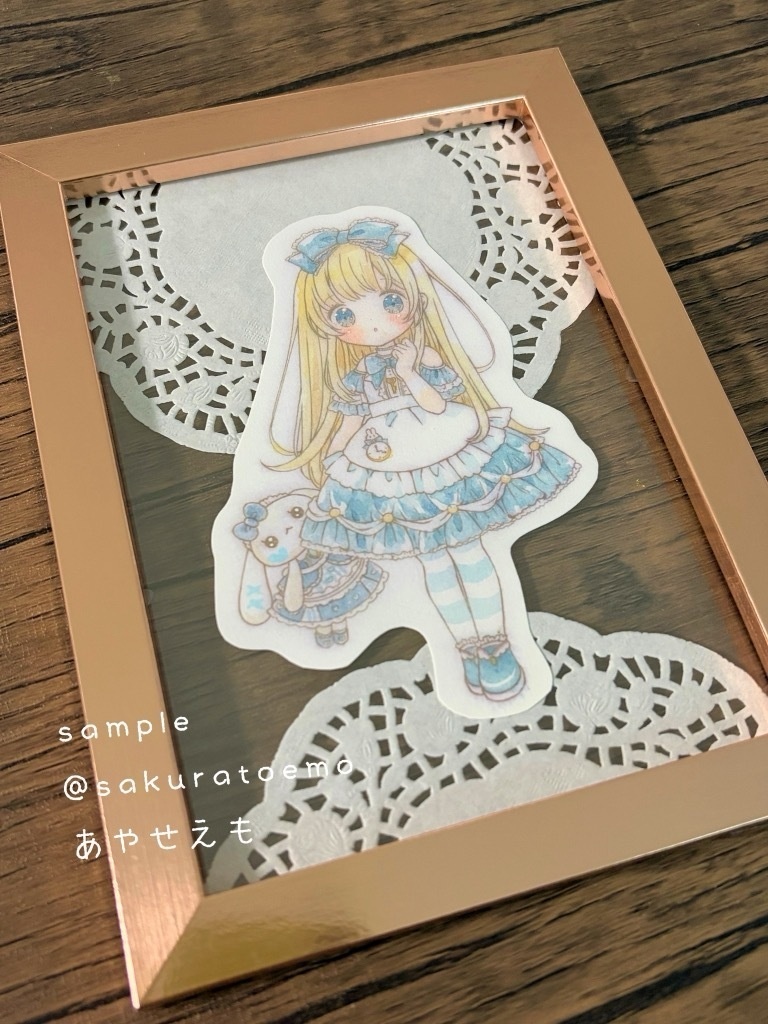 【原画】いろ色ありすちゃん
