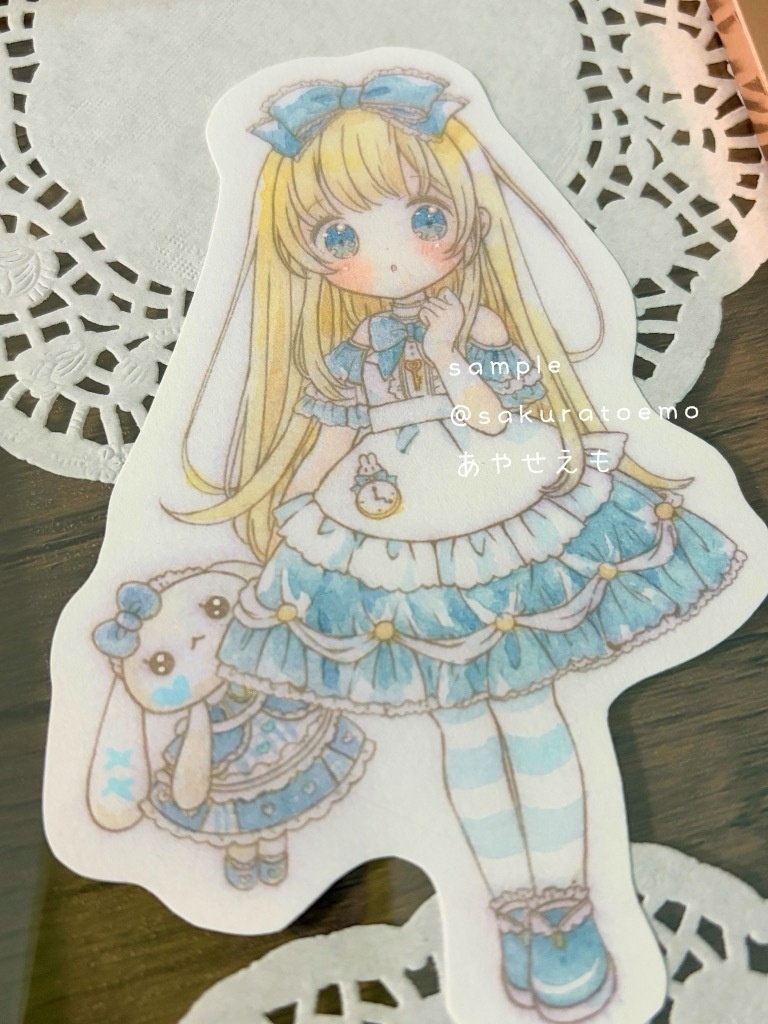 【原画】いろ色ありすちゃん