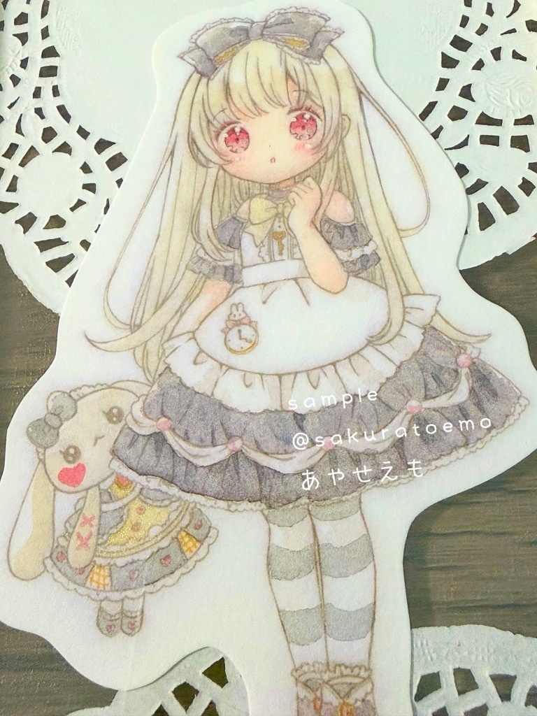 【原画】いろ色ありすちゃん