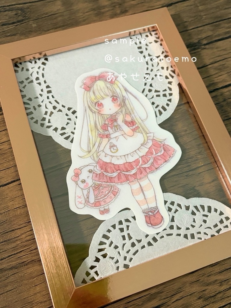 【原画】いろ色ありすちゃん