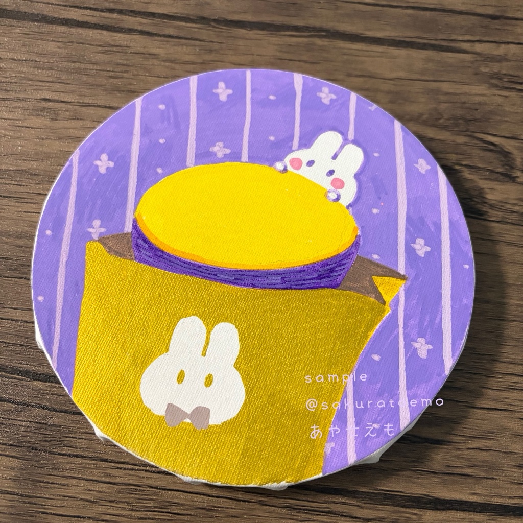 まんまるキャンバス　うさいも