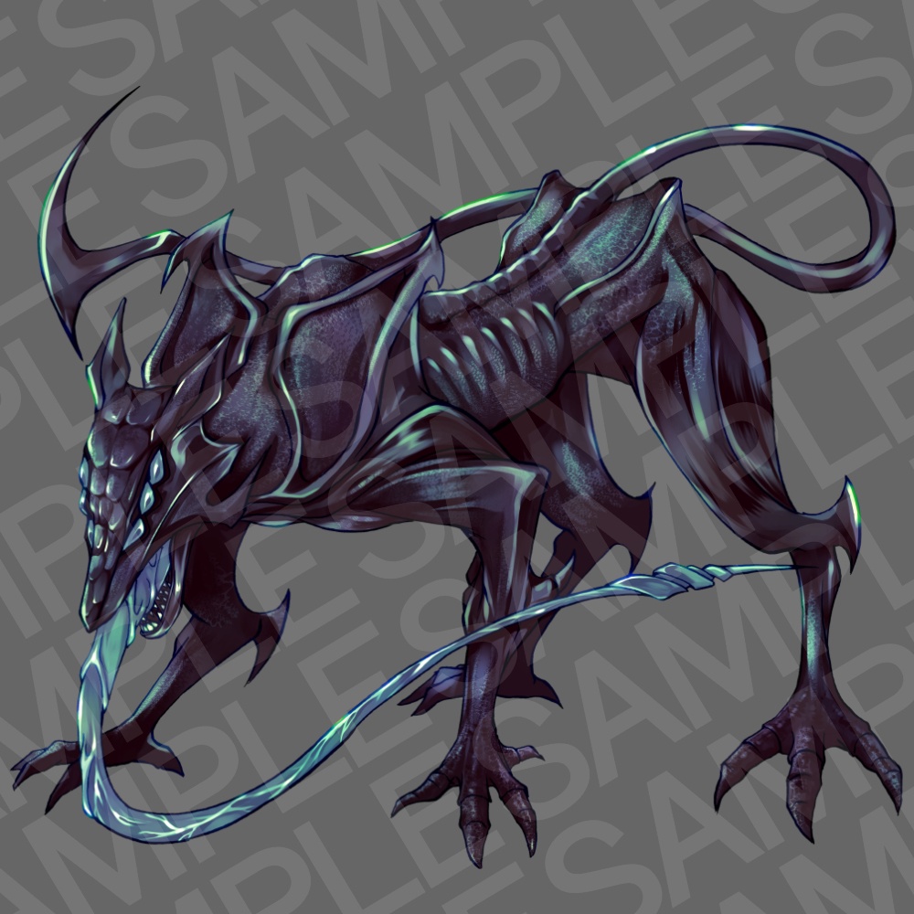 【クトゥルフ神話TRPG素材】 ティンダロスの猟犬