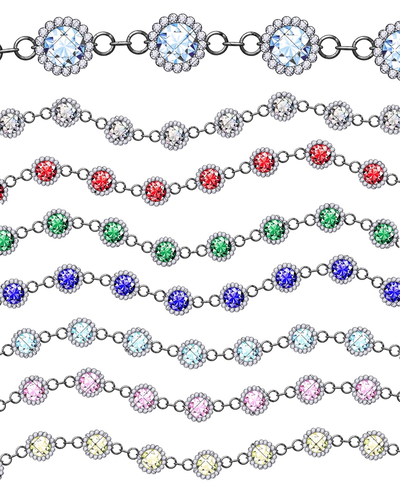 お姫様の装飾パック(フルカラー85本)