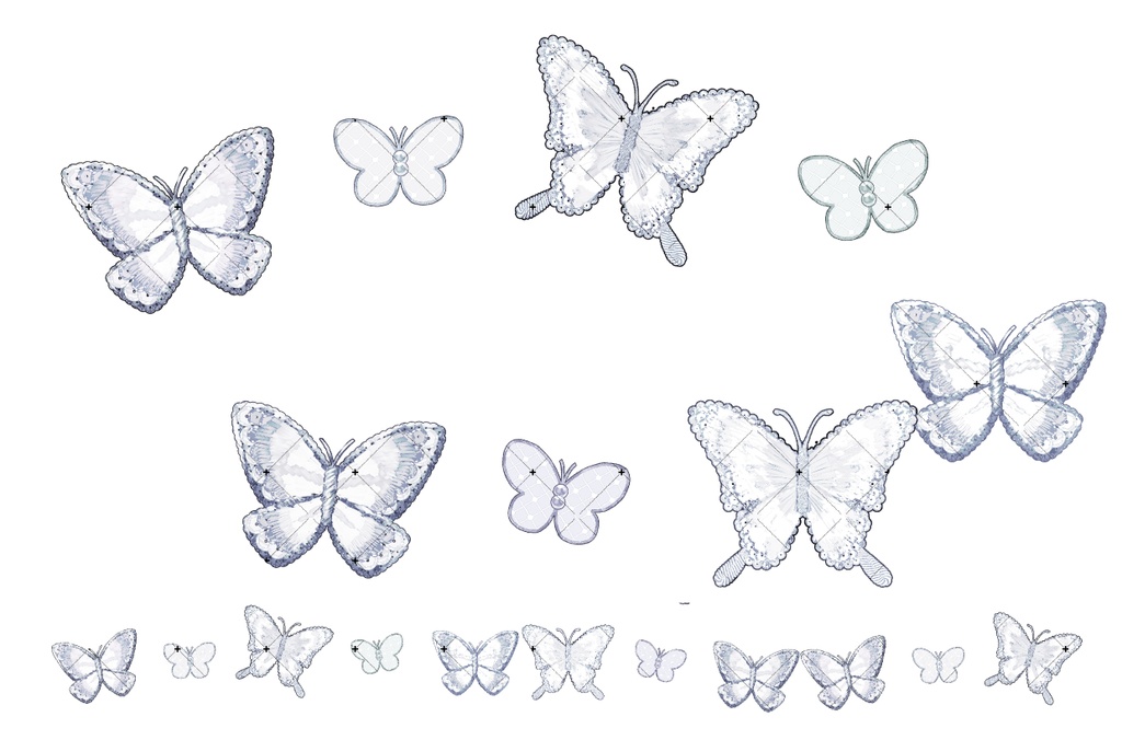 お姫様の装飾パック(フルカラー85本)