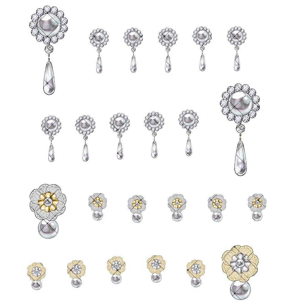 お姫様の装飾パック(フルカラー85本)