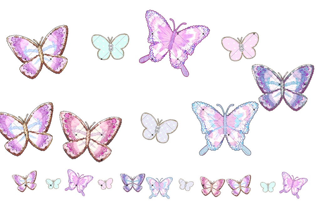 お姫様の装飾パック(フルカラー85本)