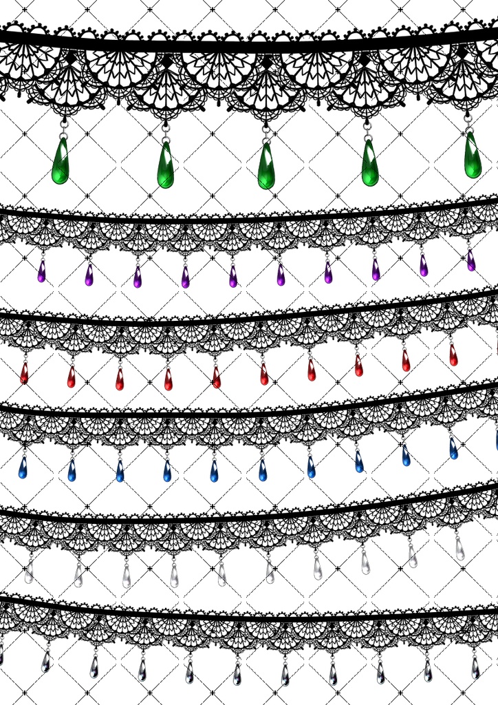 魔法使いの装飾パック(フルカラー210種)