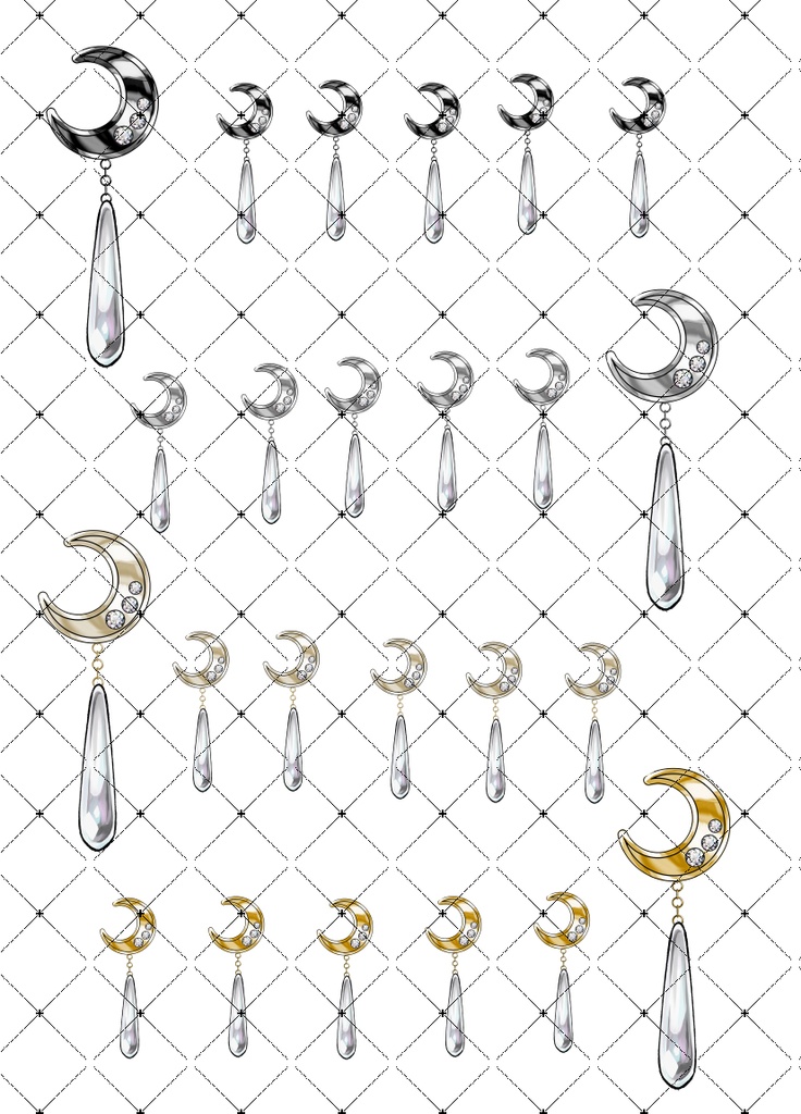 魔法使いの装飾パック(フルカラー210種)