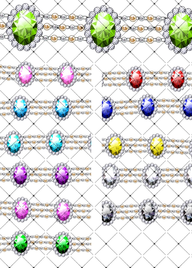 魔法使いの装飾パック(フルカラー210種)