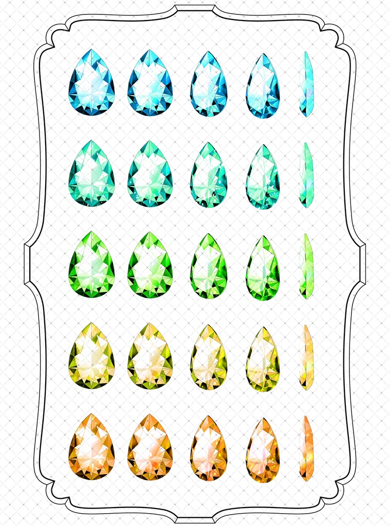 【アップデート】ウェブトゥーンに適した多角度アクセサリーカスタム作成キット