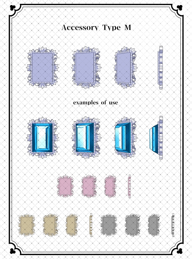【アップデート】ウェブトゥーンに適した多角度アクセサリーカスタム作成キット