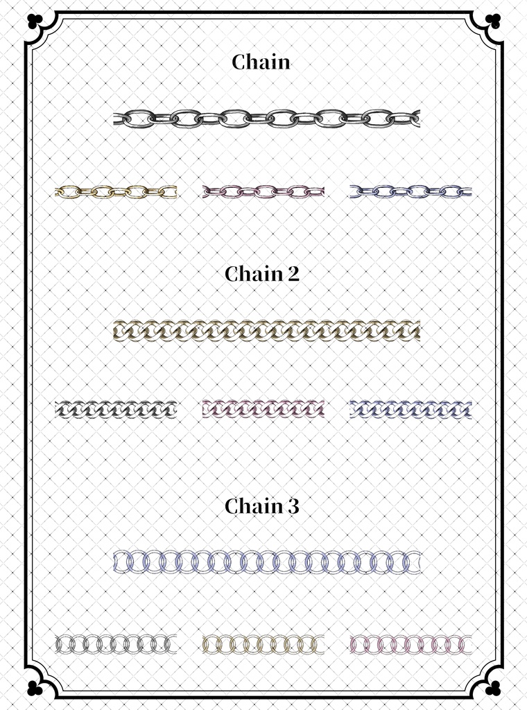 【アップデート】ウェブトゥーンに適した多角度アクセサリーカスタム作成キット