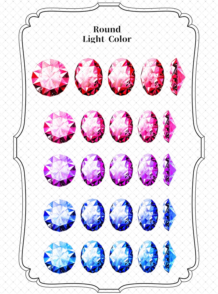 【アップデート】ウェブトゥーンに適した多角度アクセサリーカスタム作成キット