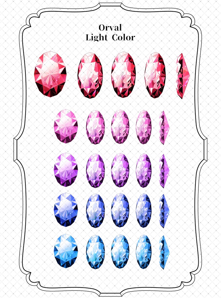 【アップデート】ウェブトゥーンに適した多角度アクセサリーカスタム作成キット