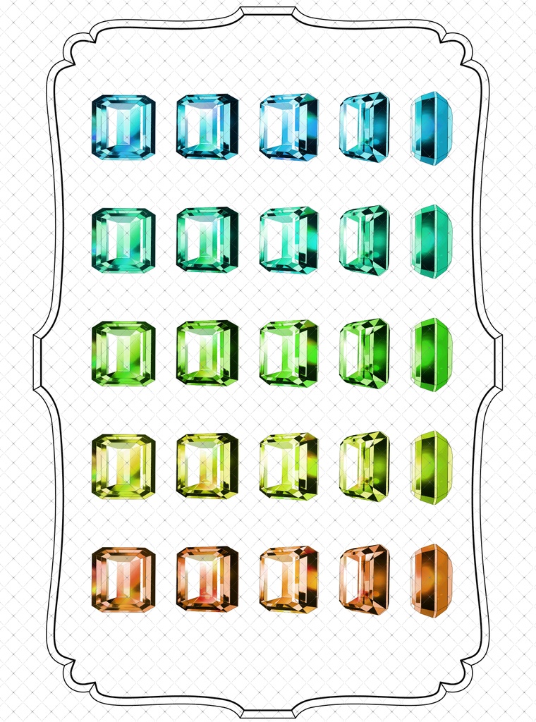 【アップデート】ウェブトゥーンに適した多角度アクセサリーカスタム作成キット