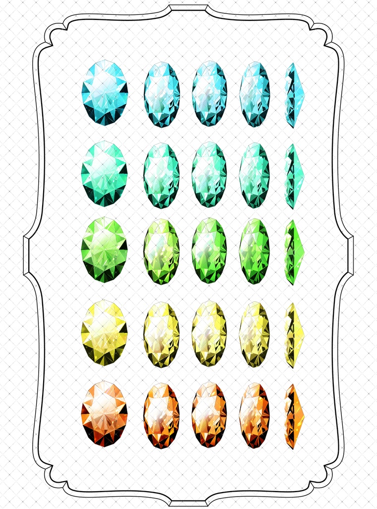 【アップデート】ウェブトゥーンに適した多角度アクセサリーカスタム作成キット