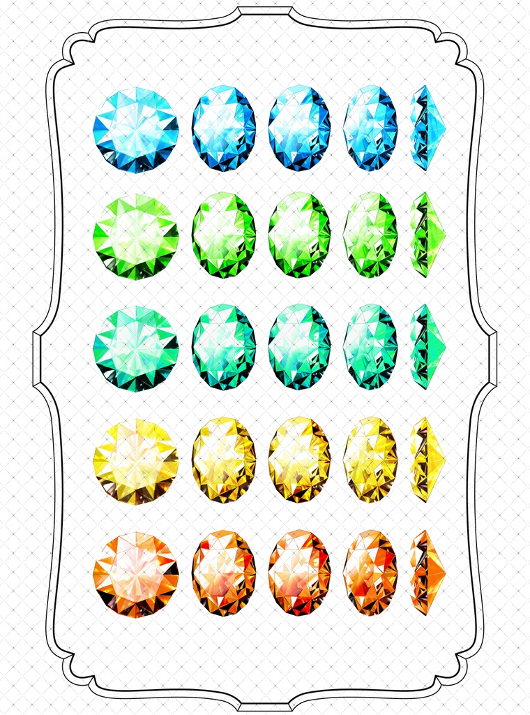 【アップデート】ウェブトゥーンに適した多角度アクセサリーカスタム作成キット