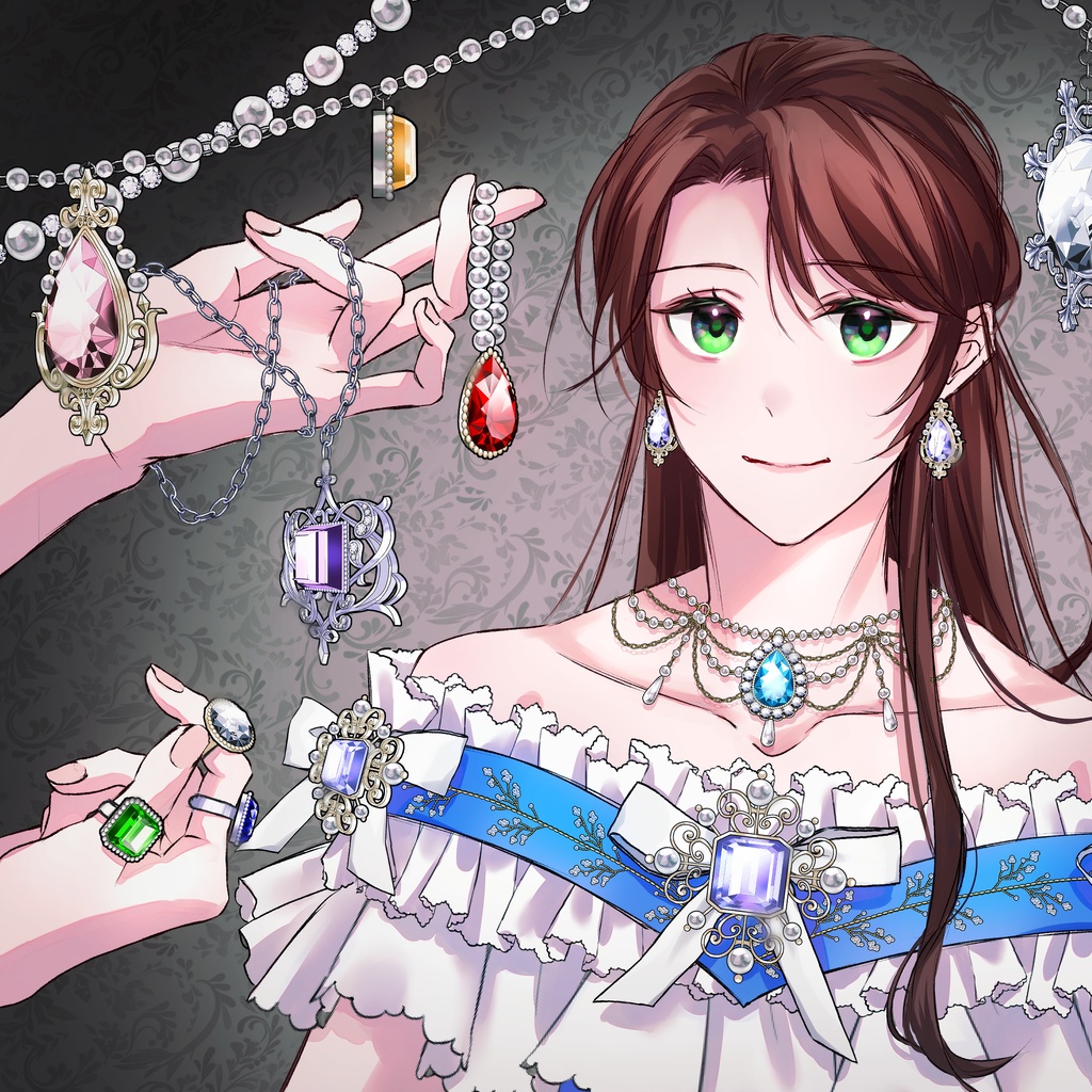 【アップデート】ウェブトゥーンに適した多角度アクセサリーカスタム作成キット