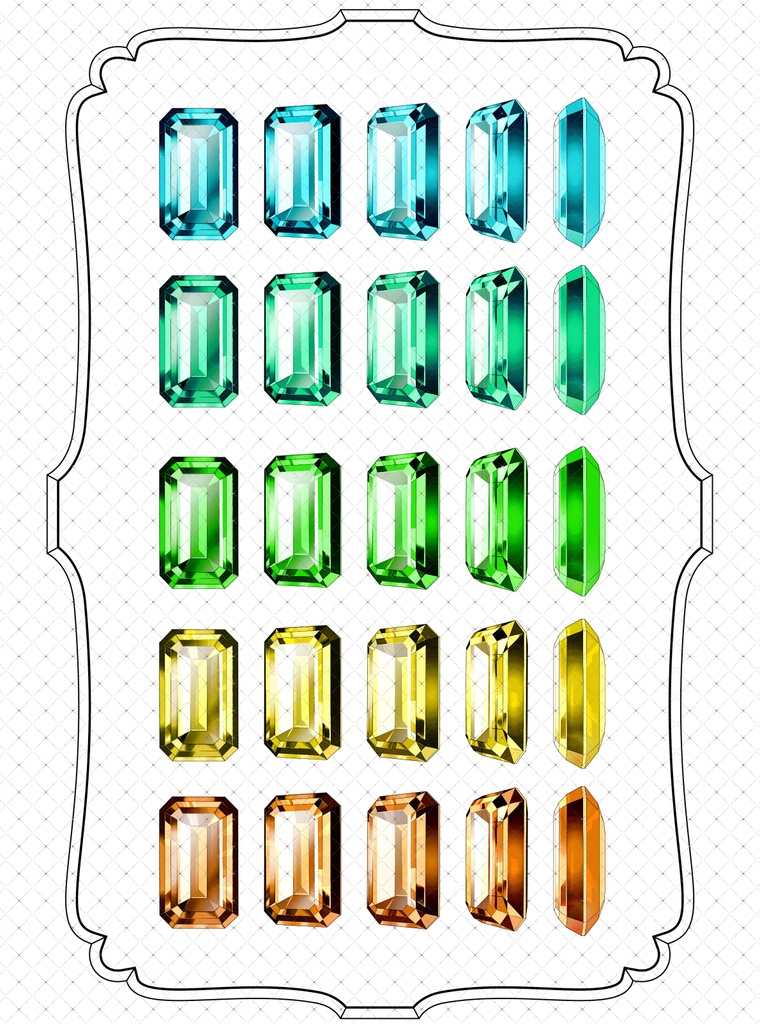 【アップデート】ウェブトゥーンに適した多角度アクセサリーカスタム作成キット