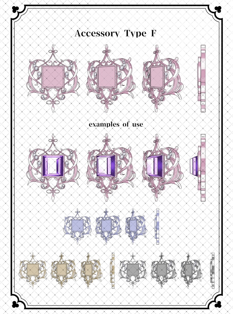 【アップデート】ウェブトゥーンに適した多角度アクセサリーカスタム作成キット