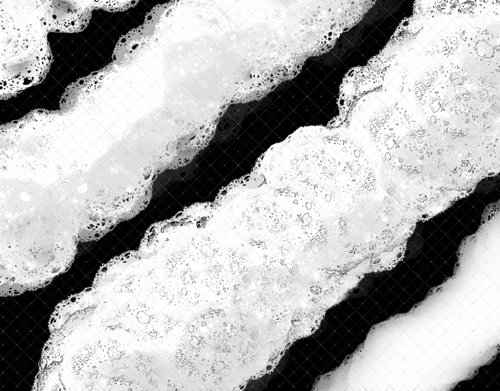 リアル泡ブラシ