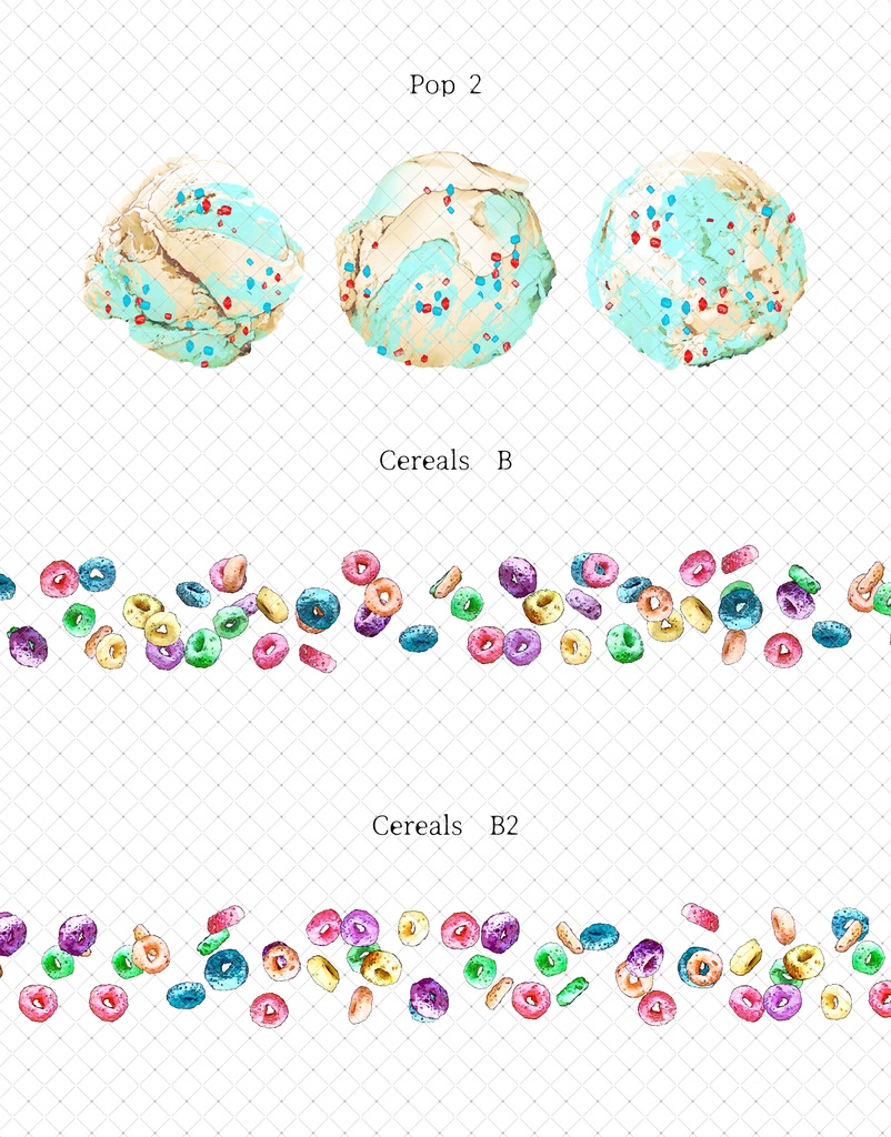 アイスクリーム+トッピング(全フレーバー)79本+3Dコーン